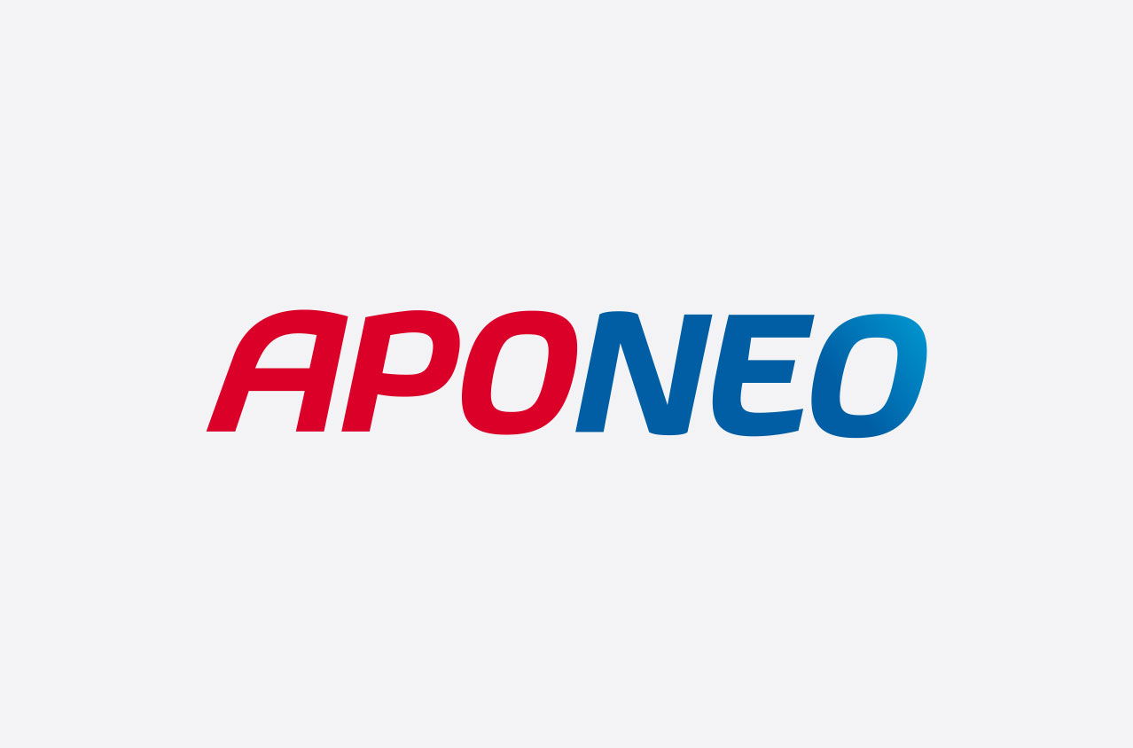 Aponeo Logo mit Hintergrund