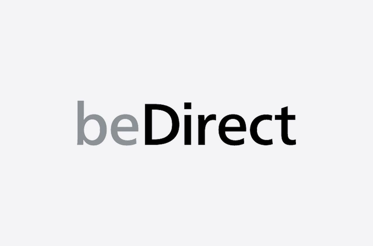 bedirect Logo mit Hintergrund