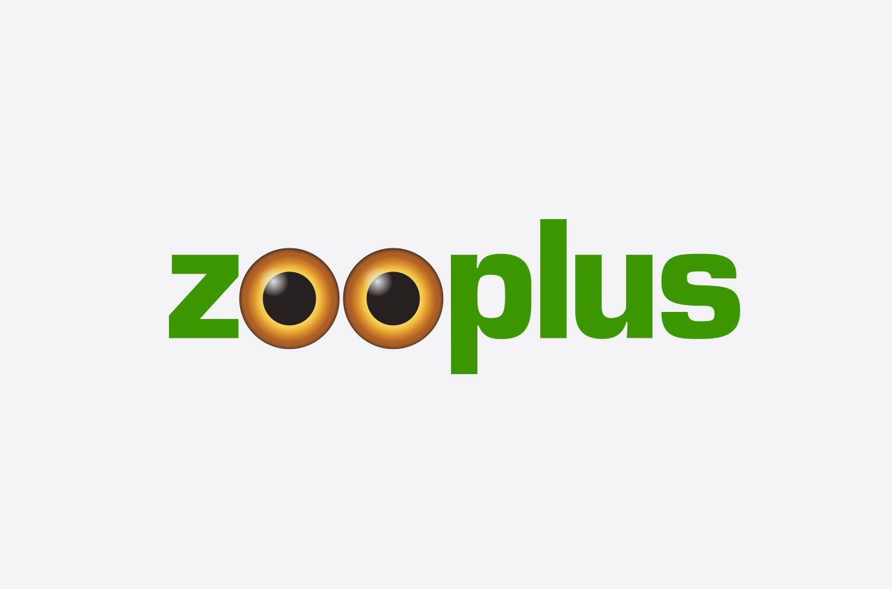 Zooplus Logo mit Hintergrund
